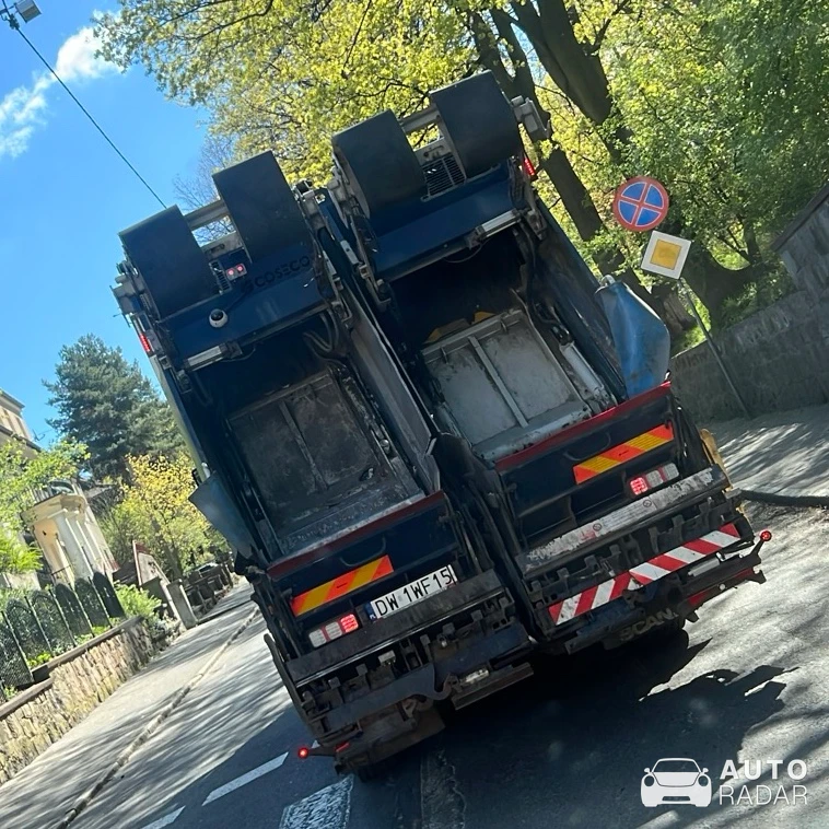 Scania P-Series Garbage Truck spotted in Wałbrzych