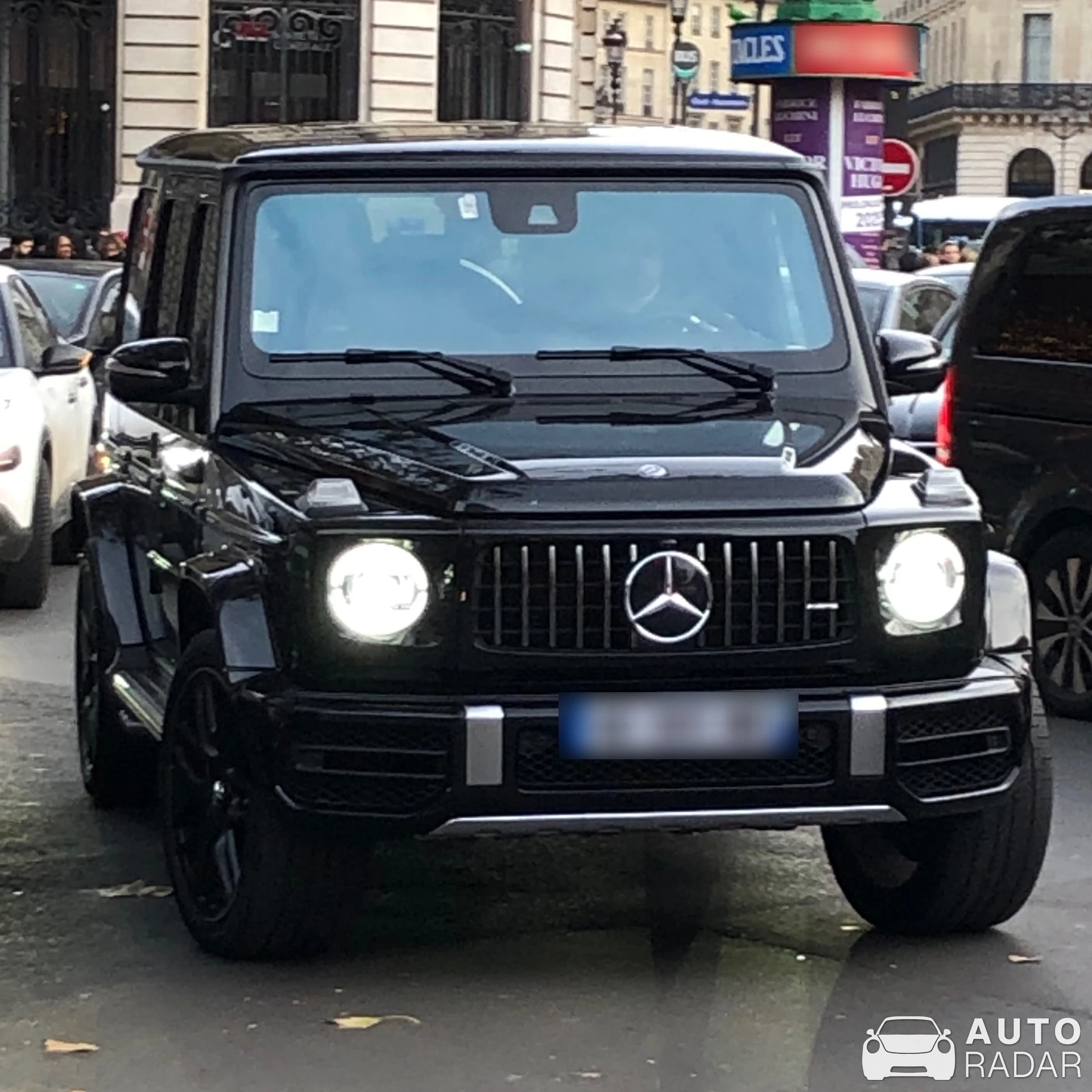 Mercedes-Benz G 63 W463 spotted in Paris, France