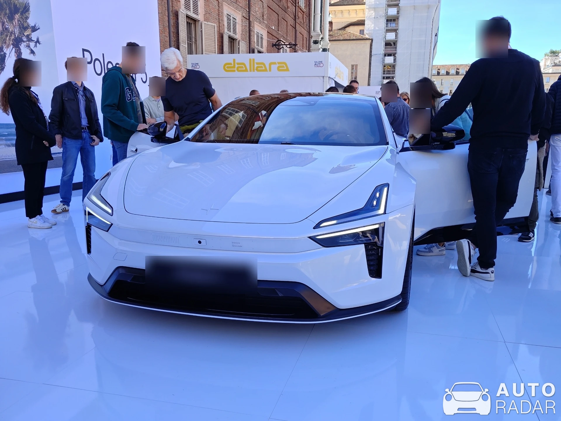 Polestar 5 spotted in Torino