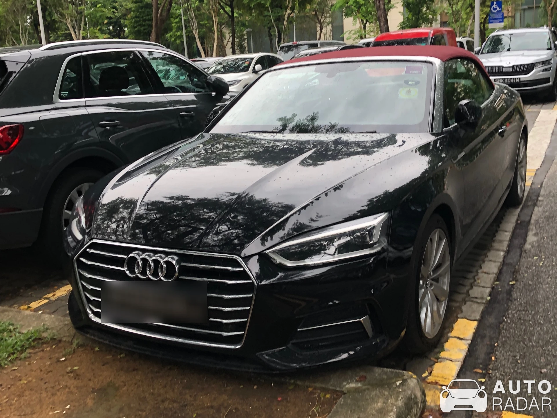 Audi A5 Cabriolet 2017 spotted in Singapore