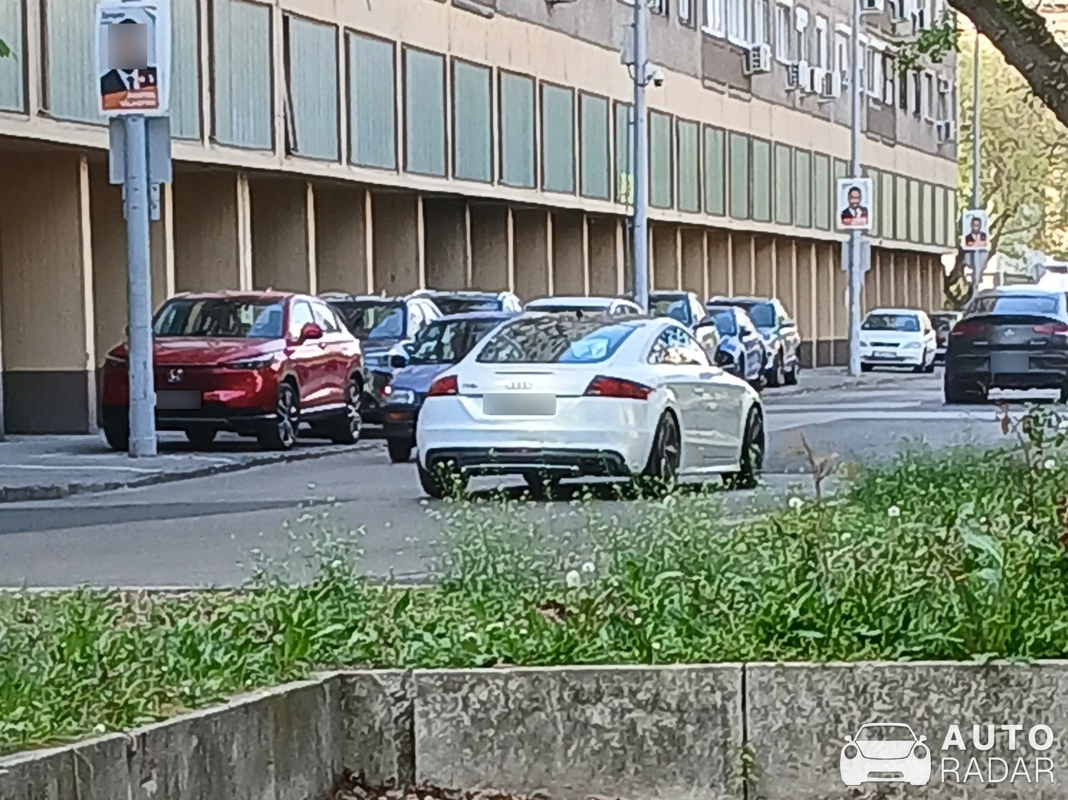 Audi TT 2.7T RS spotted in Budapest