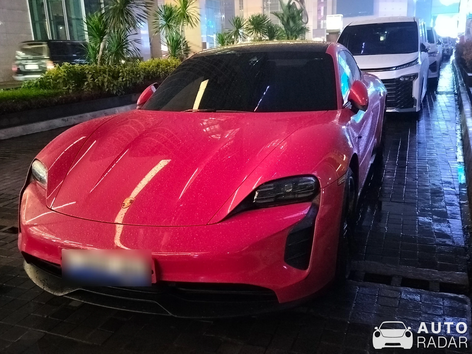 Porsche Taycan spotted in Kota Jakarta Pusat, Indonesia
