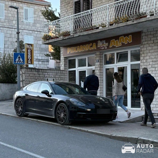 Porsche 971 Panamera Turbo spotted in Posušje