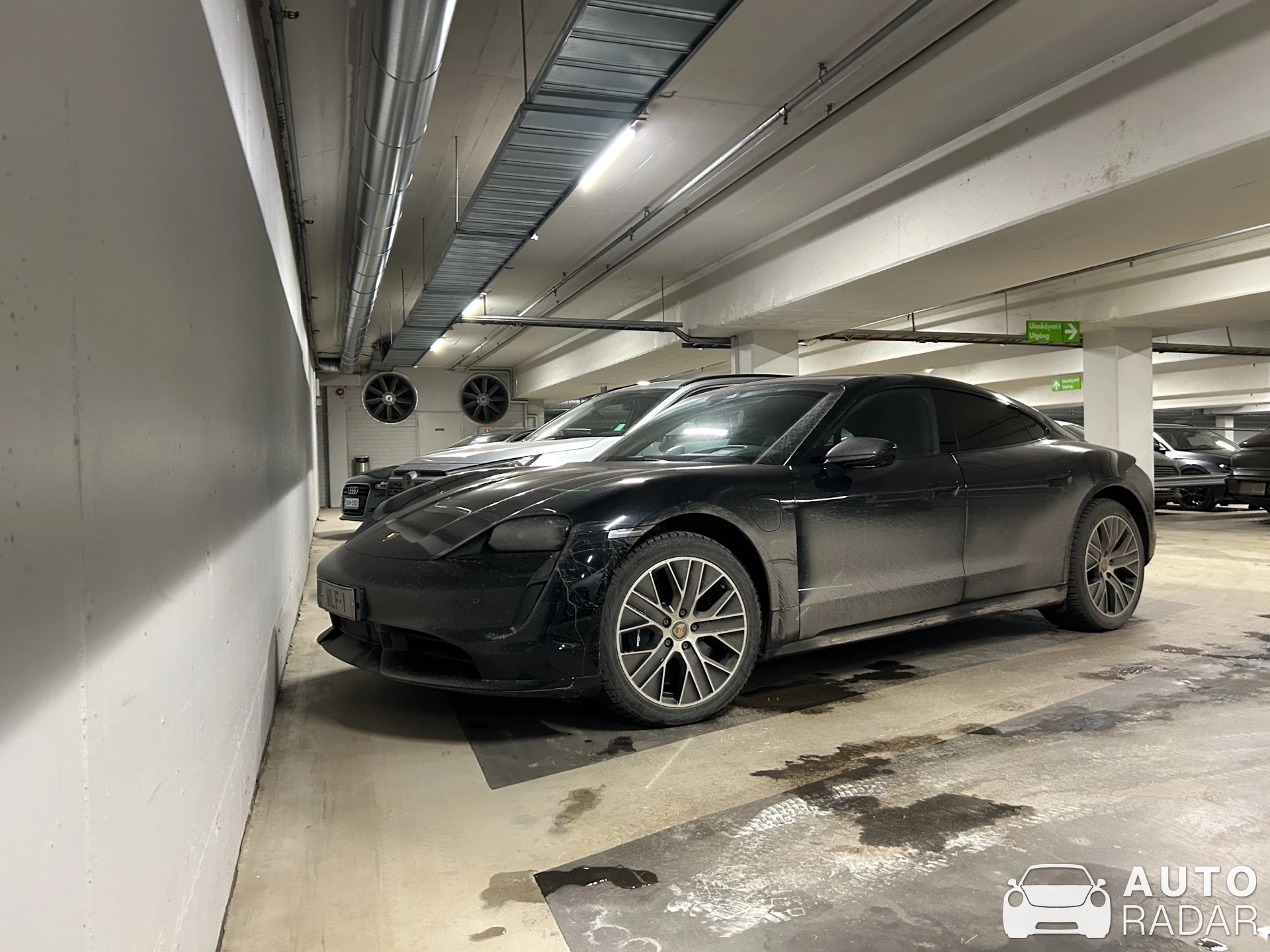 Porsche Taycan Turbo S spotted in Helsinki, Finland