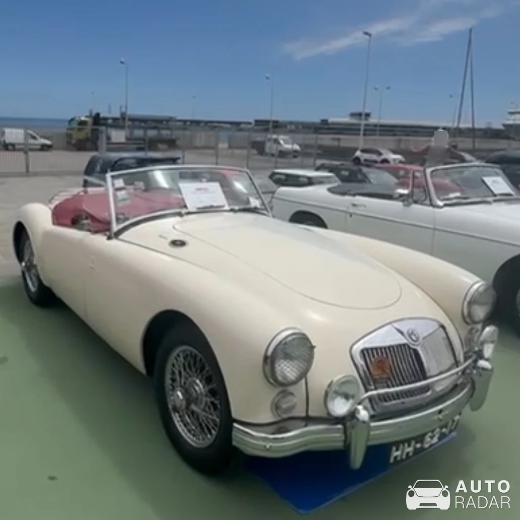 MG MGA spotted in Lisbon, Portugal