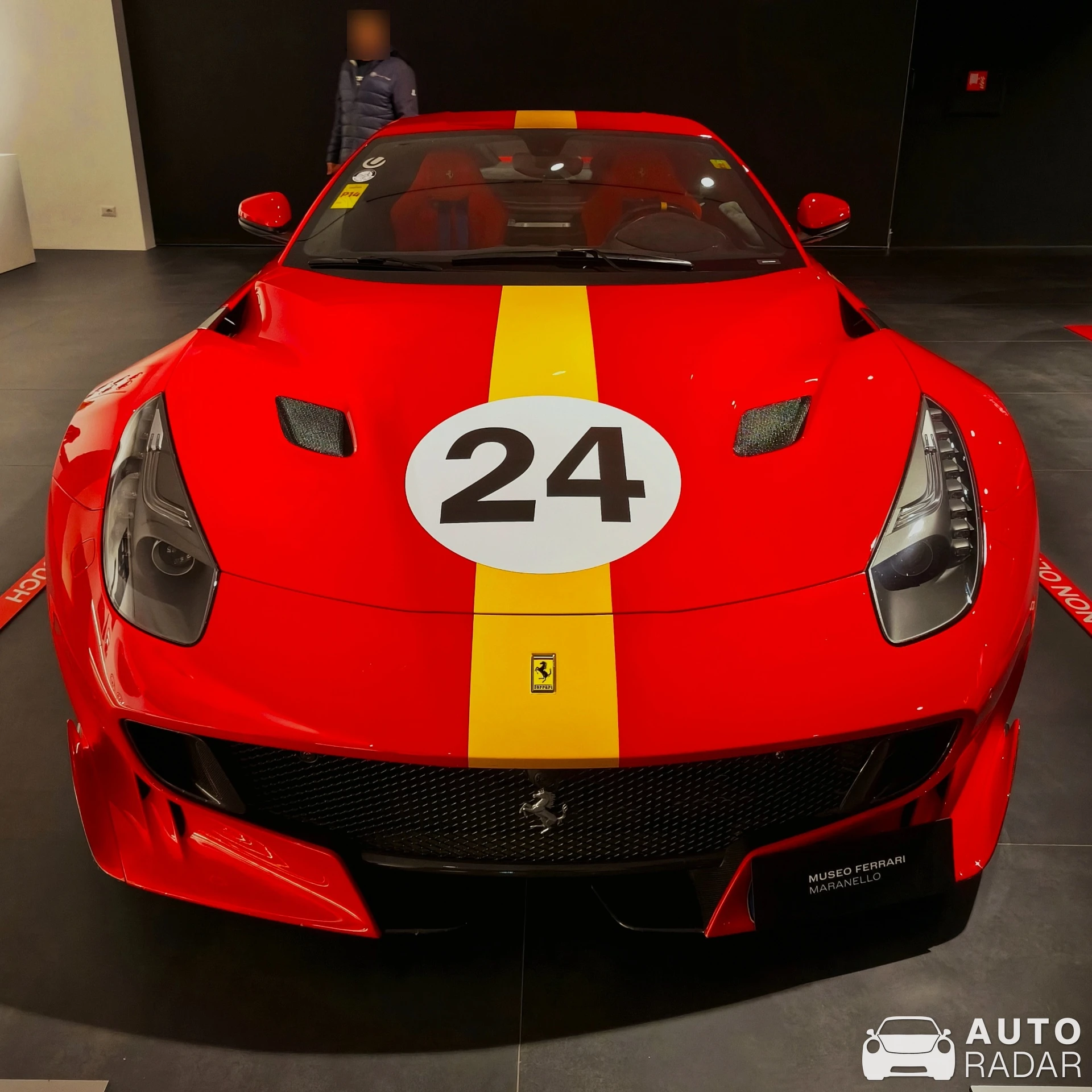 Ferrari F12tdf spotted in Maranello, Italy