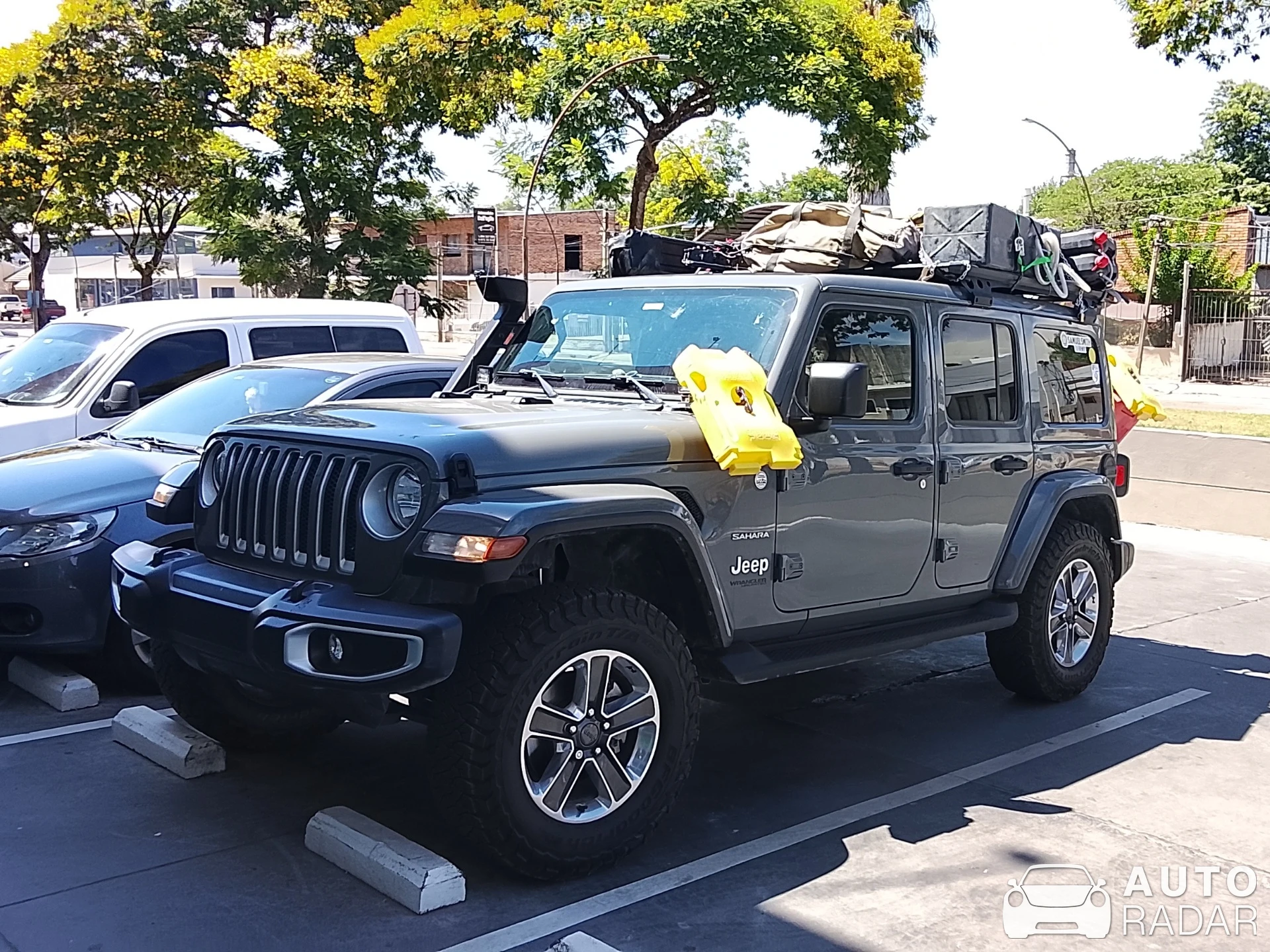 Jeep Wrangler Sahara spotted in Salto