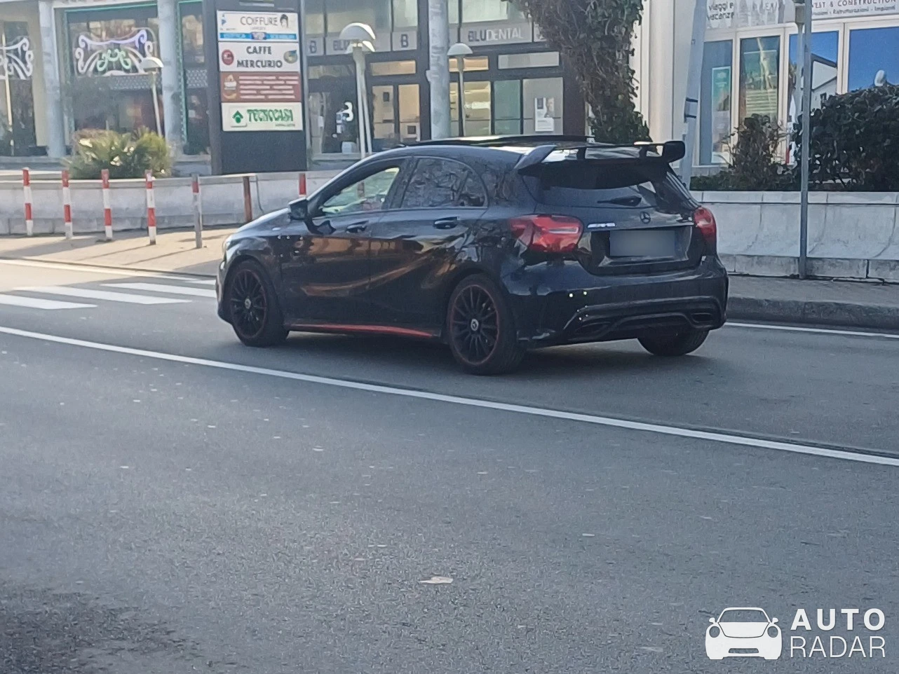 Mercedes-AMG A 45 W176 2015 spotted in Rimini, Italy