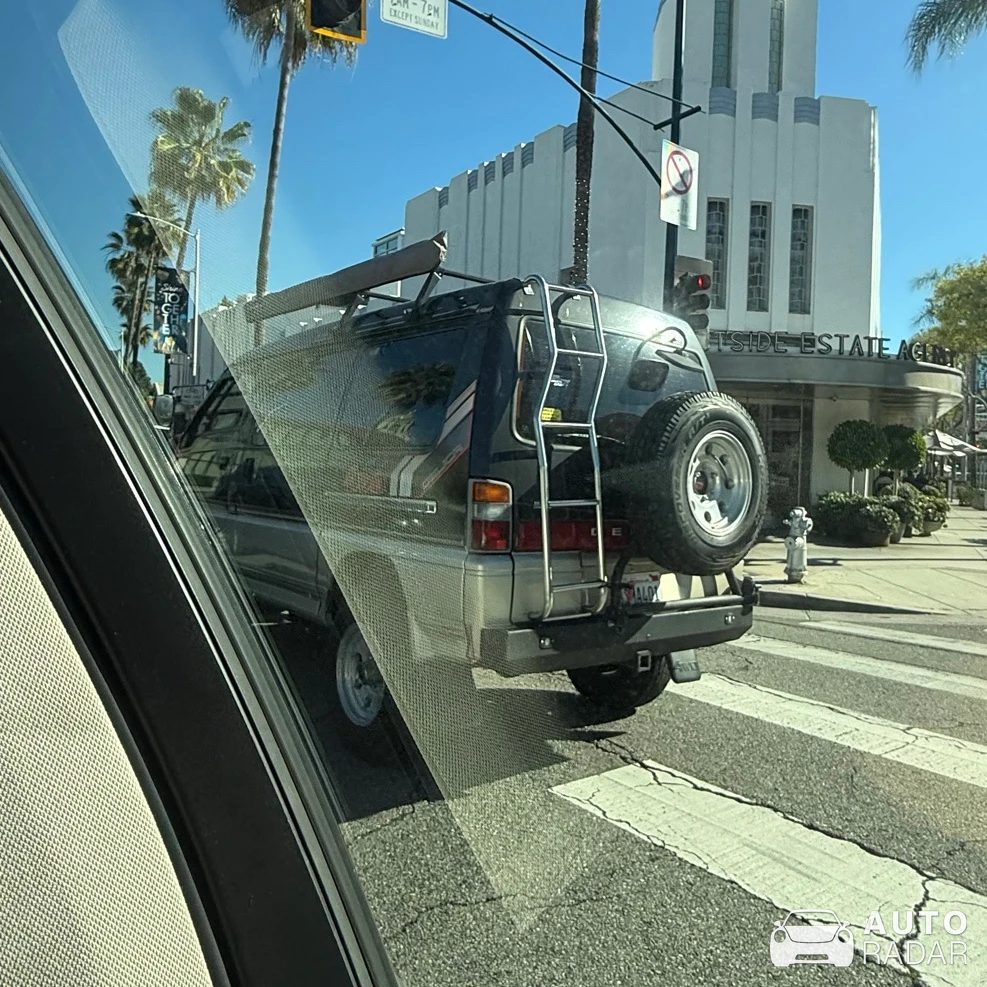 Mitsubishi Delica spotted in Beverly Hills