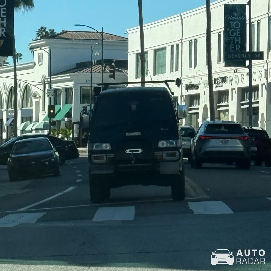 Mitsubishi Delica spotted in Beverly Hills, United States