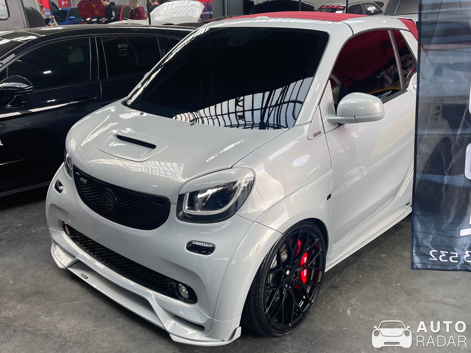 Smart Fortwo Brabus spotted in Athens, Greece
