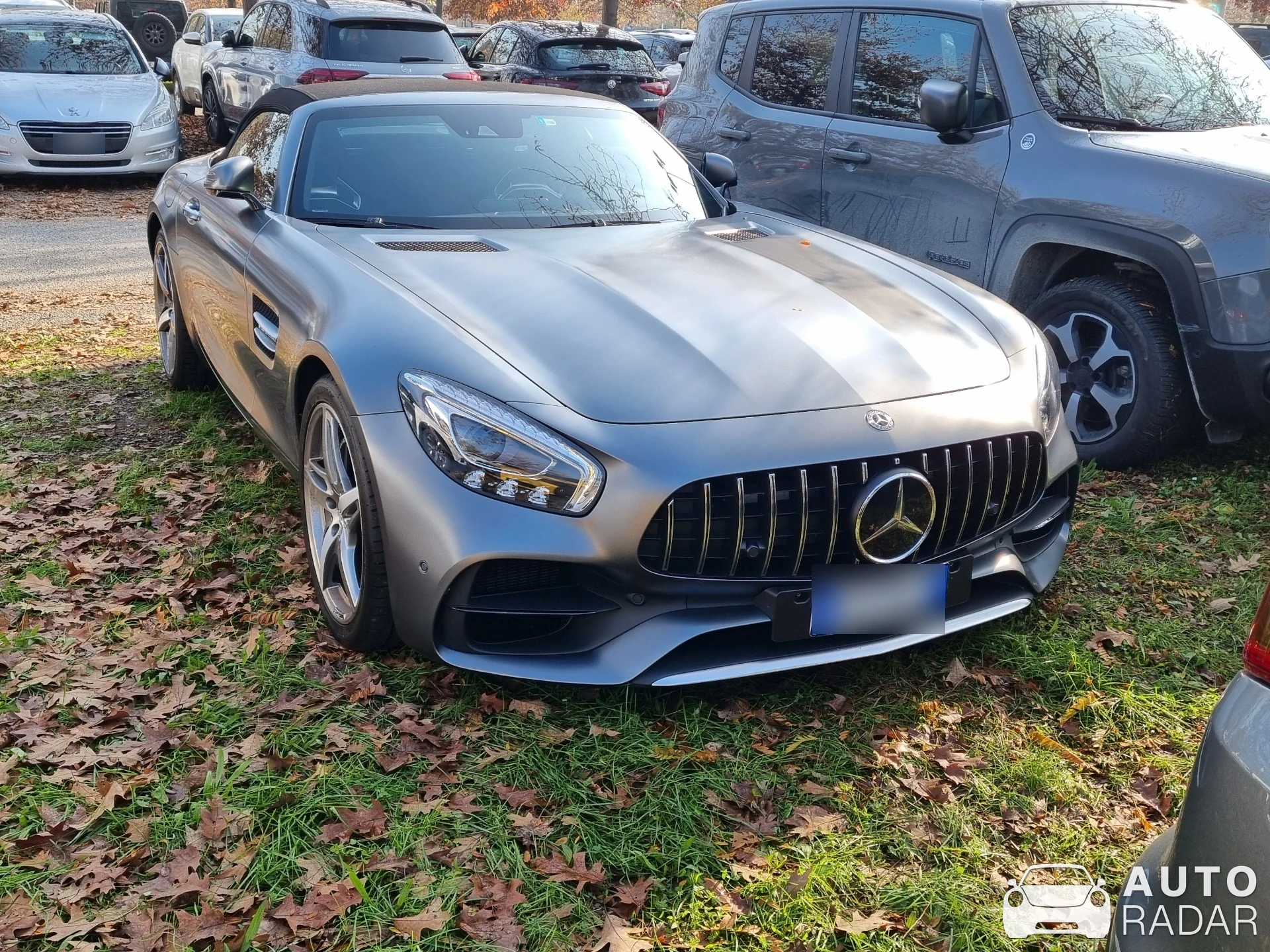 Mercedes-AMG GT C190 spotted in Rho, Italia
