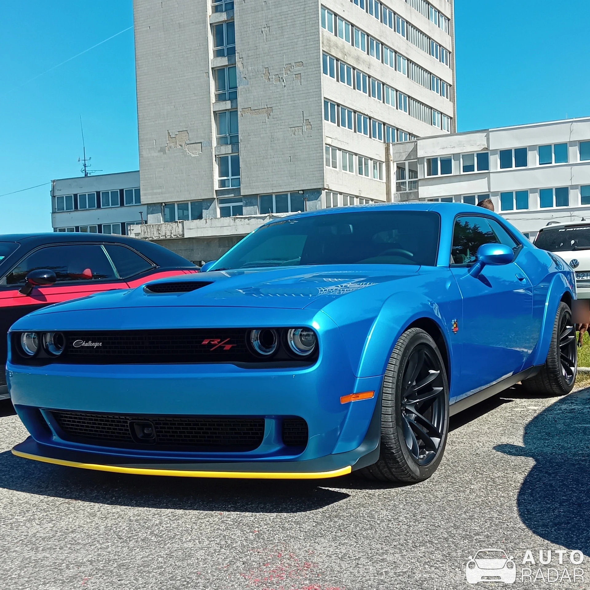 Dodge Challenger R/T Scat Pack Widebody spotted in Žilina