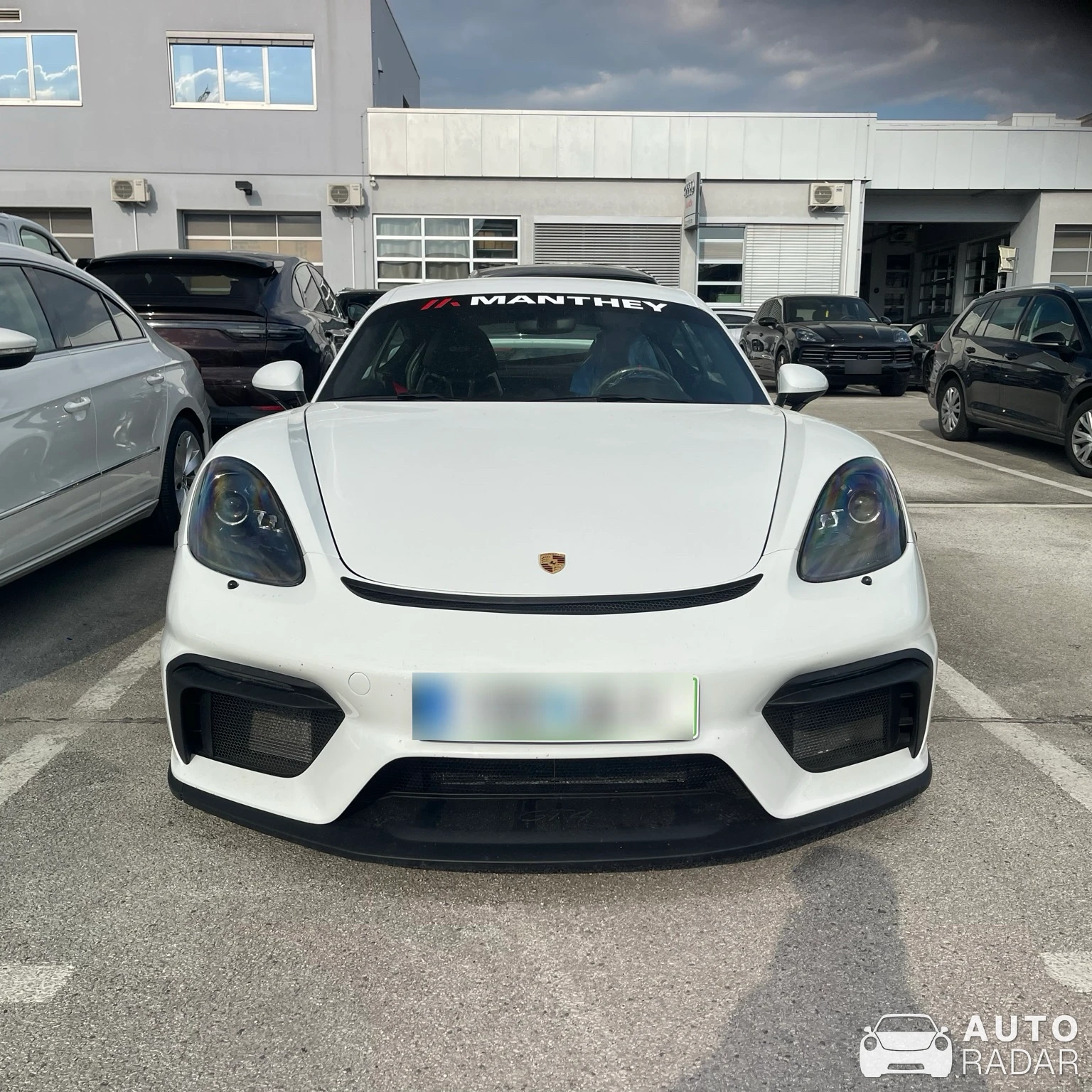 Porsche 718 Cayman GT4 MR spotted