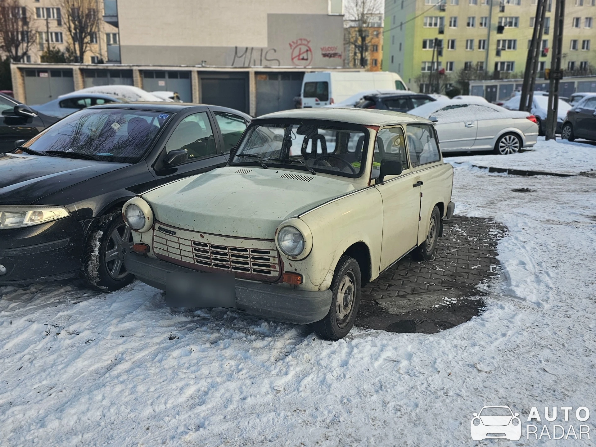 Trabant 1.1 Universal spotted in Sochaczew