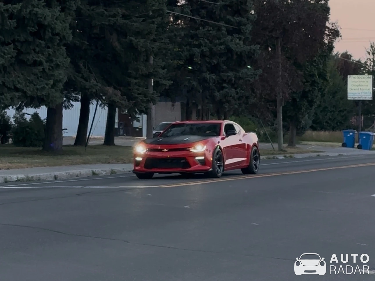 Chevrolet Camaro SS 1LE spotted in Repentigny