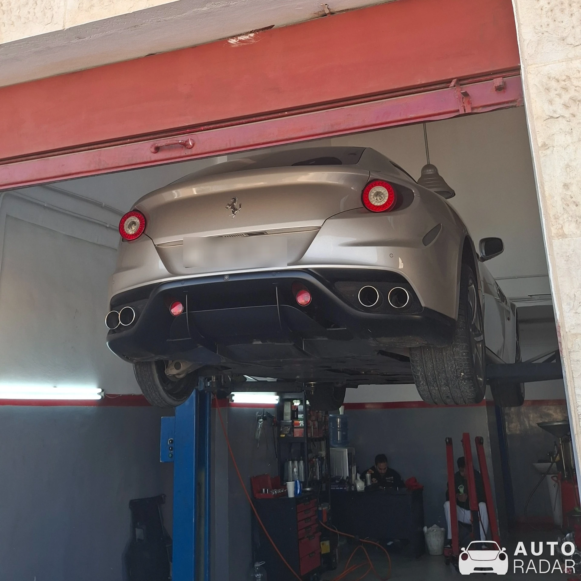 Ferrari FF spotted in Amman, Jordan