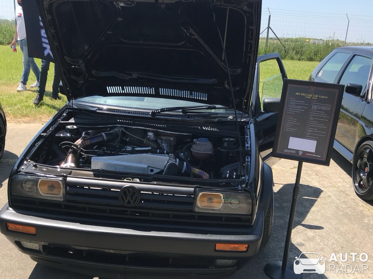 Volkswagen Golf Mk2 spotted in Le Mans, France