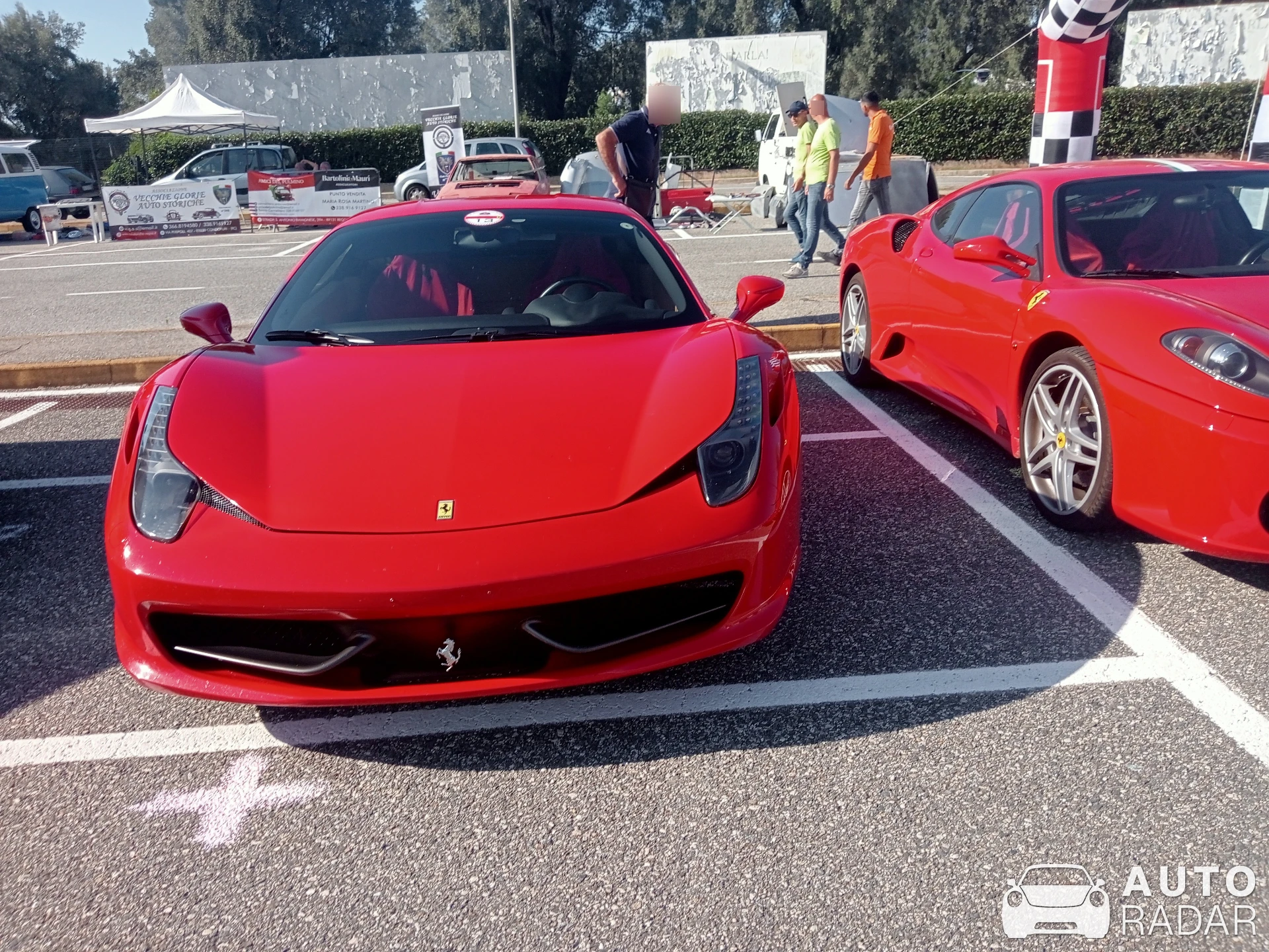 Ferrari 458 Spider spotted in Taurianova