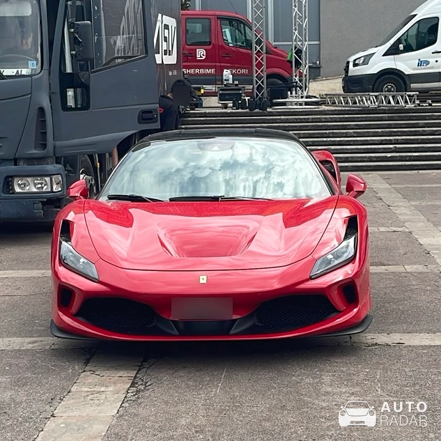 Ferrari F8 Tributo spotted in Tirana