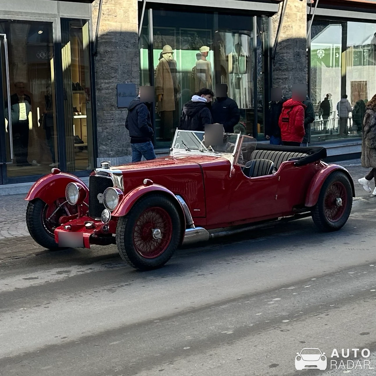 Aston Martin Le Mans spotted in Sankt Moritz
