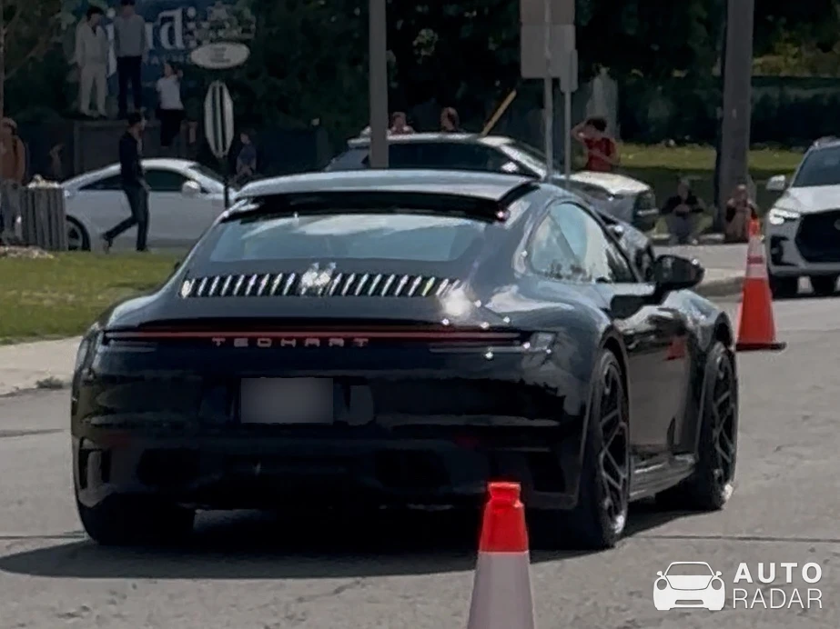 Porsche TechArt 992 Carrera 4S spotted in Mont-Royal
