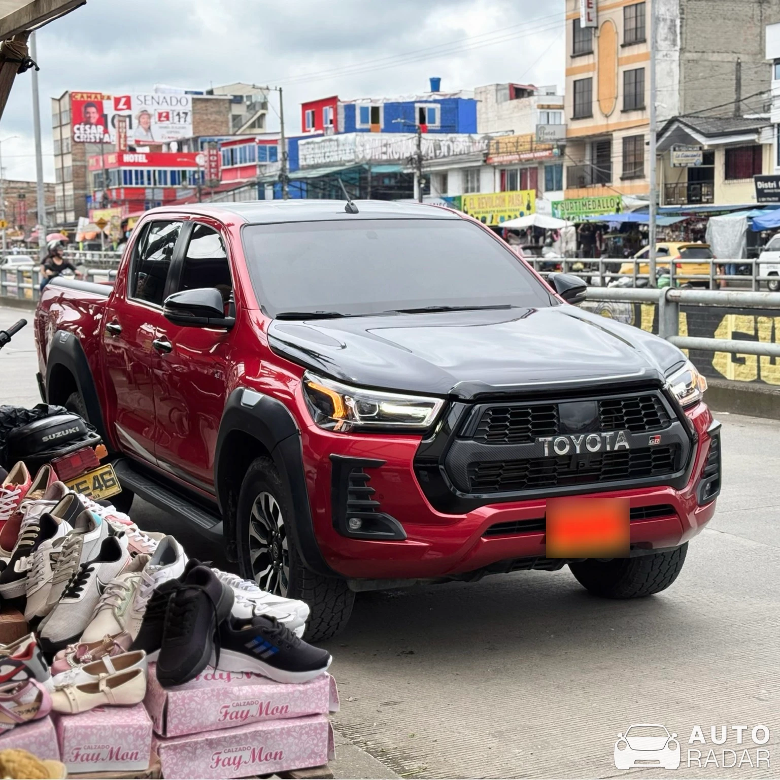 Toyota GR Hilux spotted in Popayán