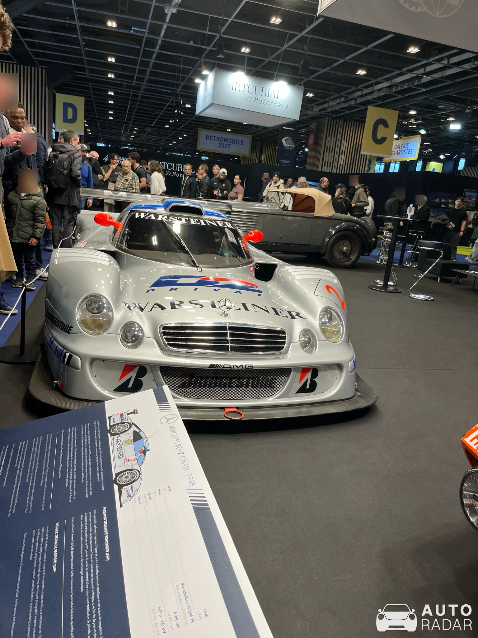 Mercedes-Benz CLK-LM AMG spotted in Vanves