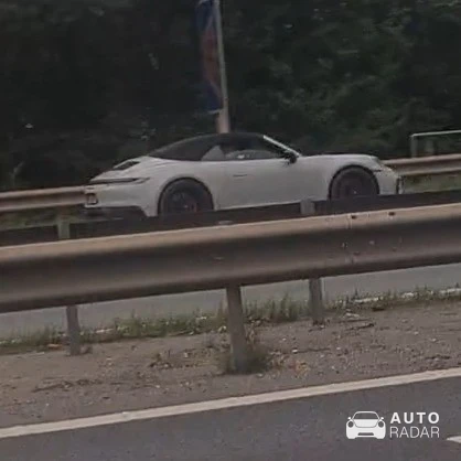 Porsche 992 Carrera 4 GTS Cabriolet MkI spotted in Wales, United Kingdom