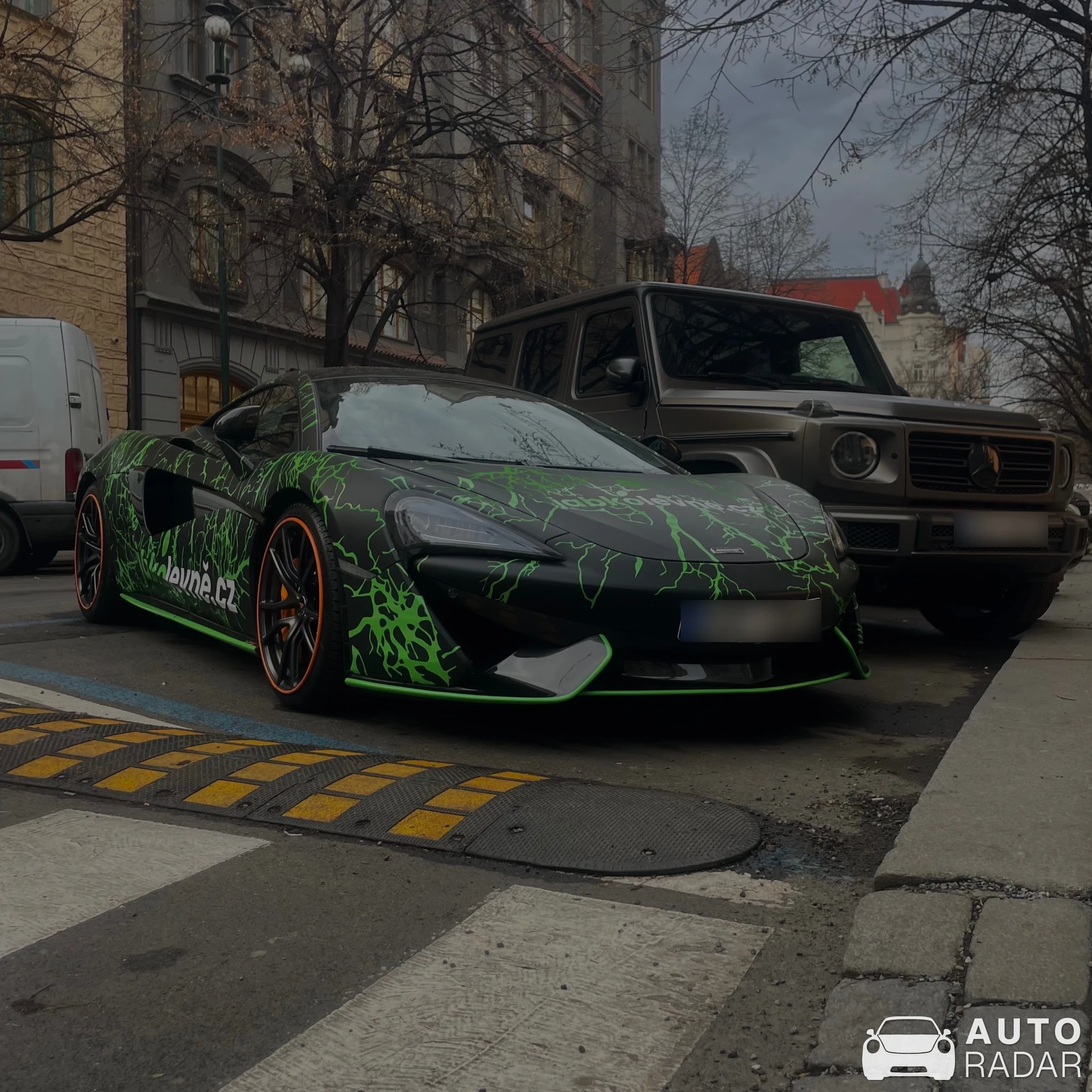 McLaren 570S spotted in Praha 1, Czechia