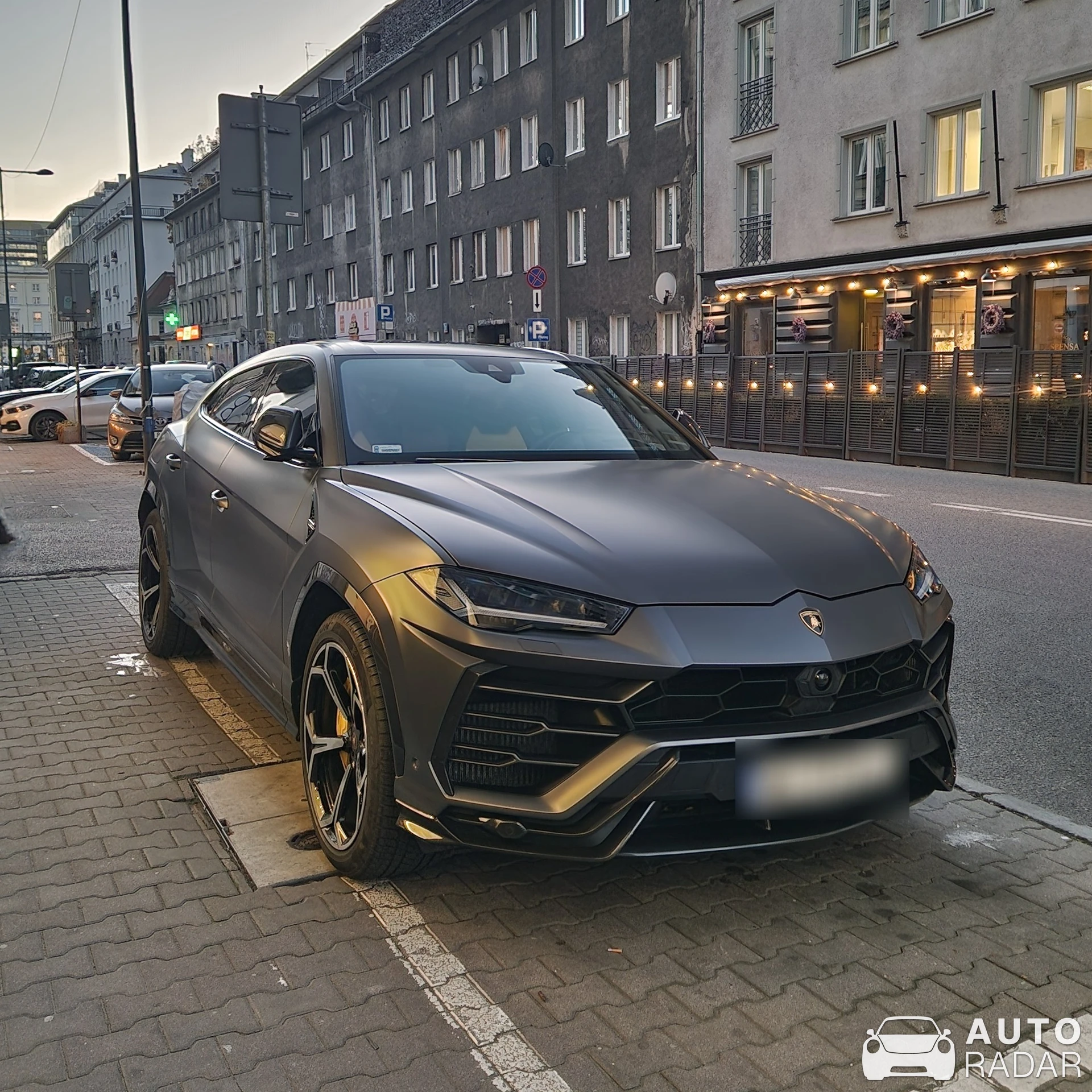 Lamborghini Urus spotted in Warszawa, Poland