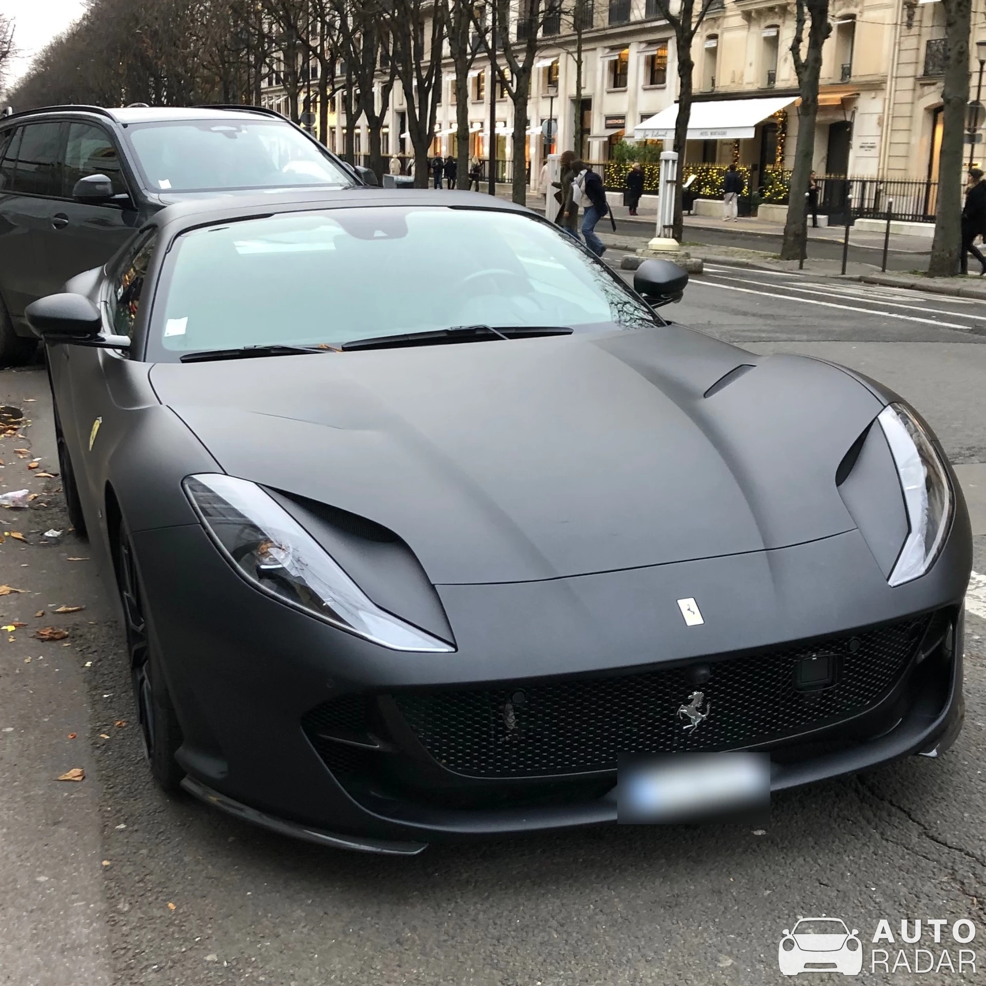 Ferrari 812 GTS spotted in Paris, France