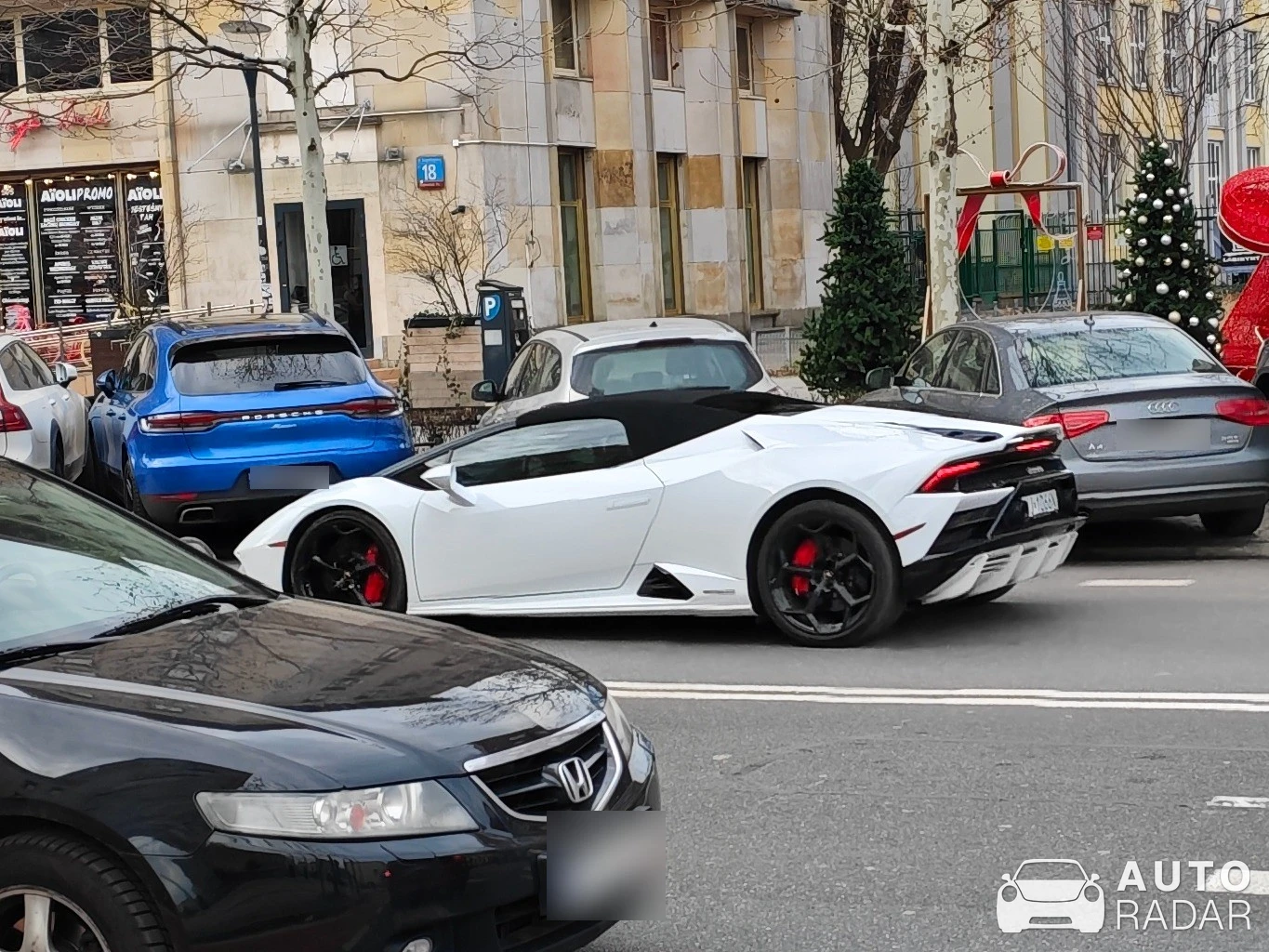 Lamborghini Huracán LP640-4 EVO Spyder spotted in Warszawa, Polska