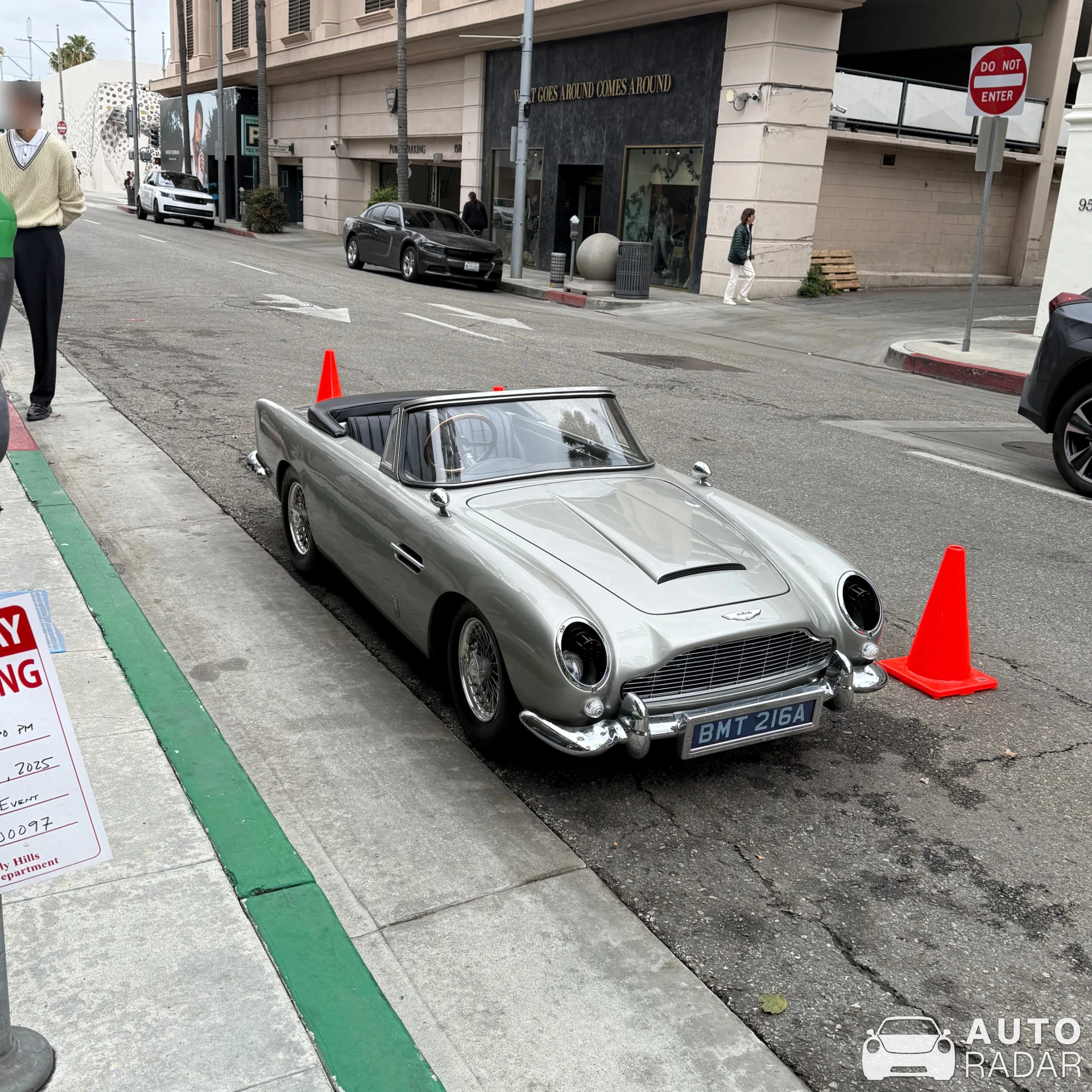 Aston Martin DB5 Junior by Hedley Studios spotted in Beverly Hills