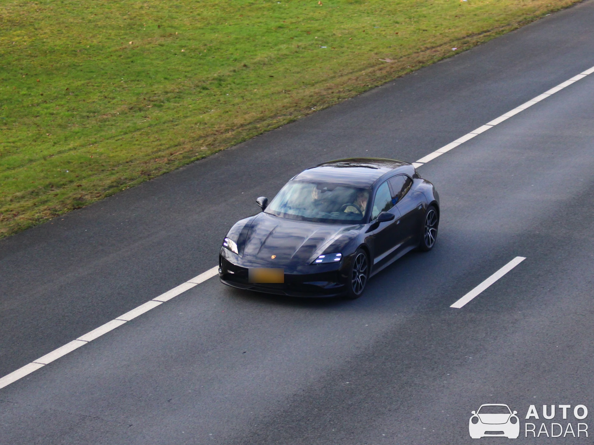 Porsche Taycan Turbo S Sport Turismo spotted in Enschede