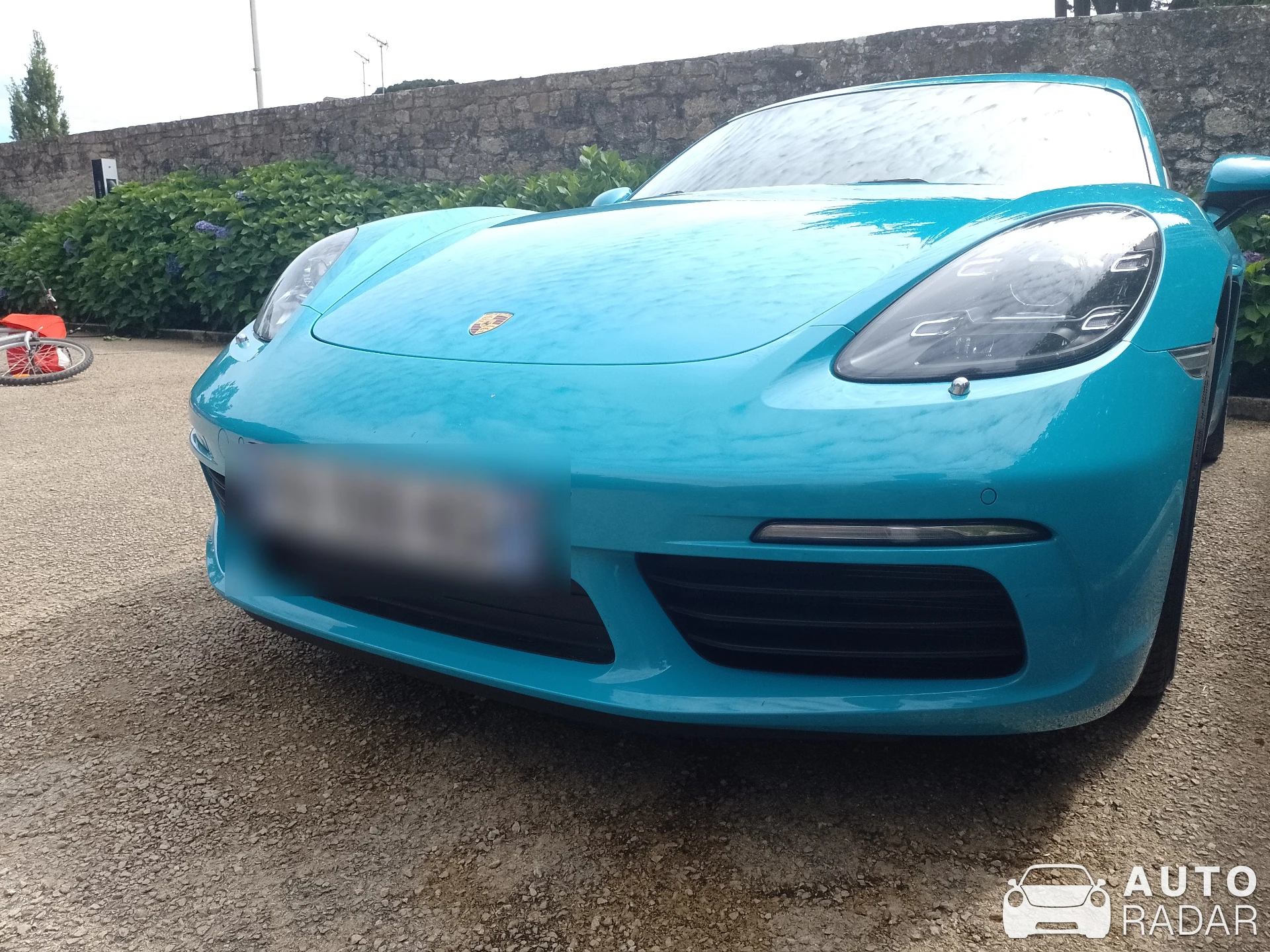 Porsche 718 Cayman S spotted in Combrit, France