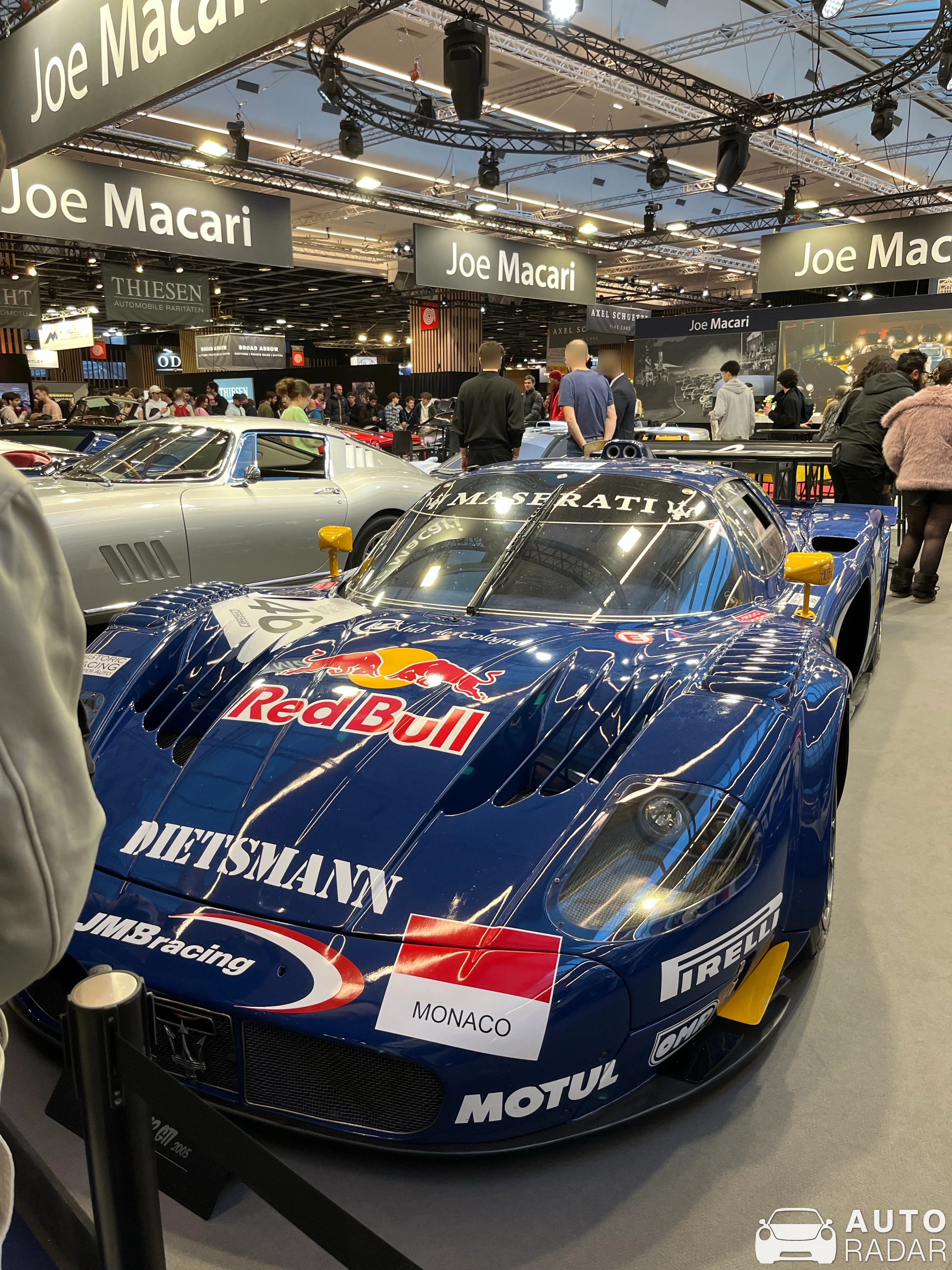 Maserati MC12 spotted in Paris