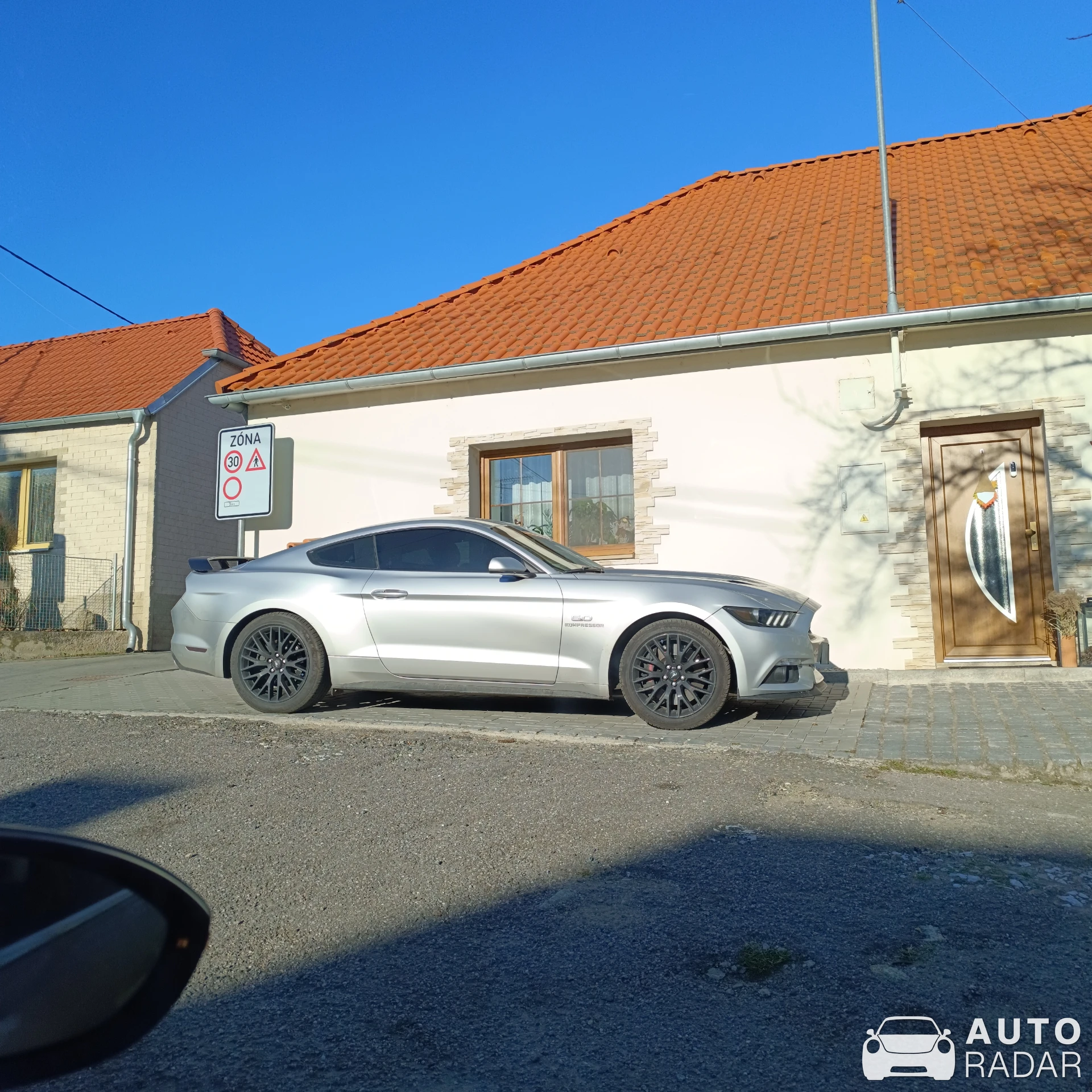 Ford Mustang GT 2015 spotted in Okres Znojmo, Czechia