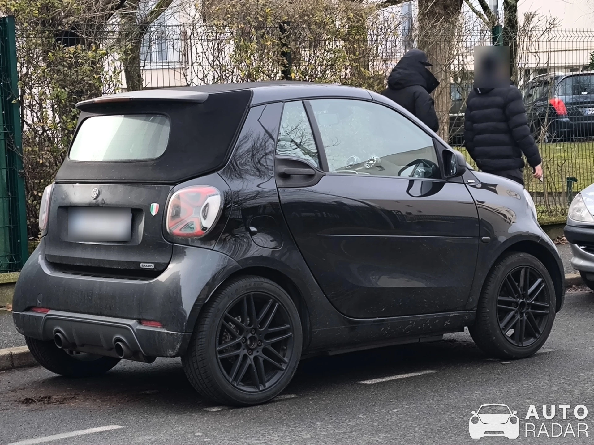 Smart Fortwo Brabus spotted in Viry-Châtillon, France