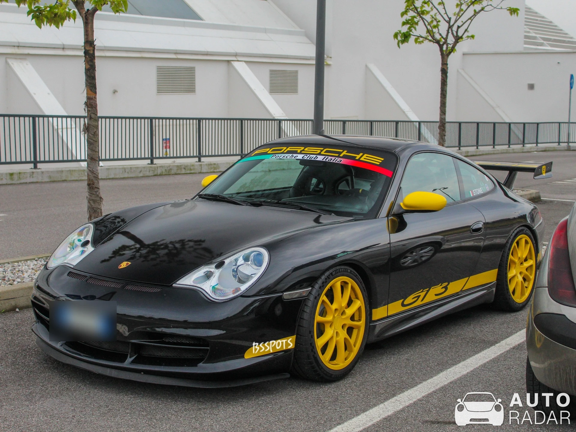 Porsche 996 GT3 CS spotted in Bargnana
