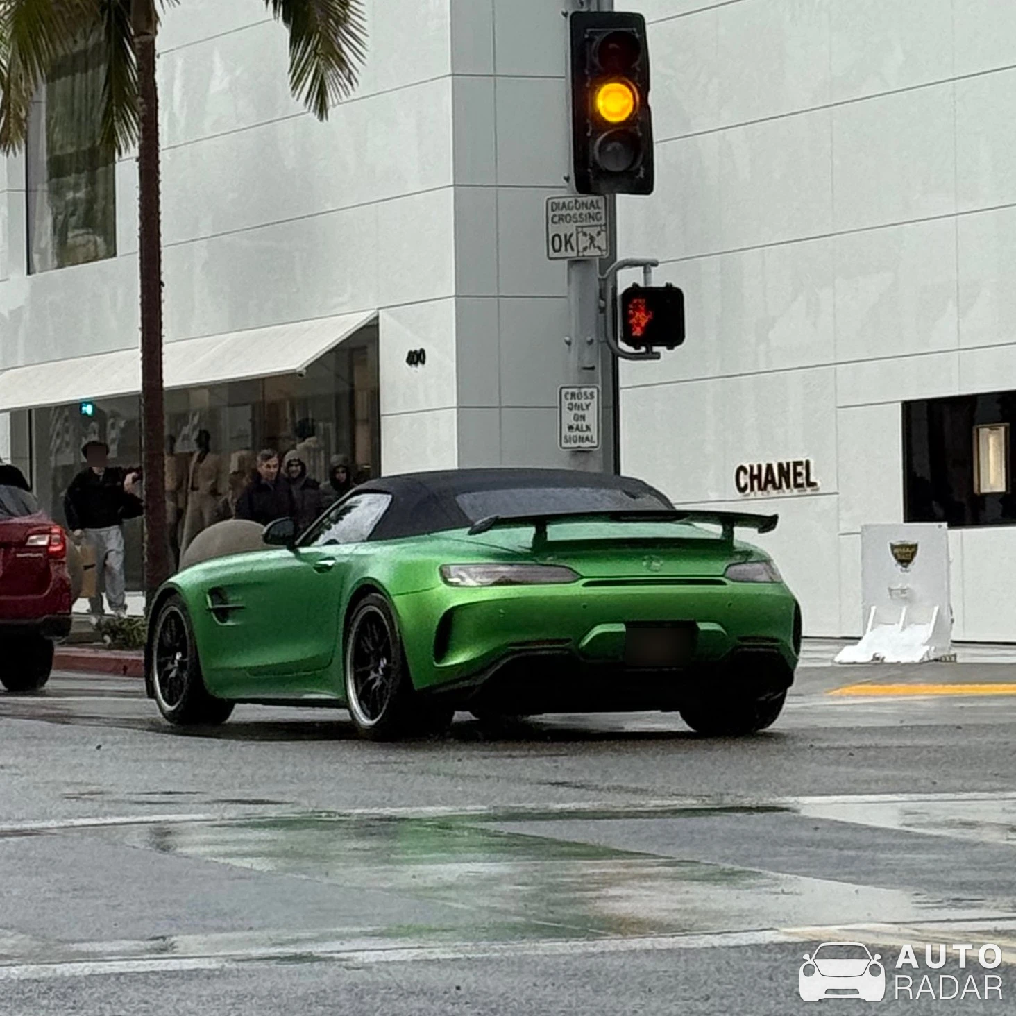 Mercedes-AMG GT R Roadster R190 spotted in Beverly Hills, United States