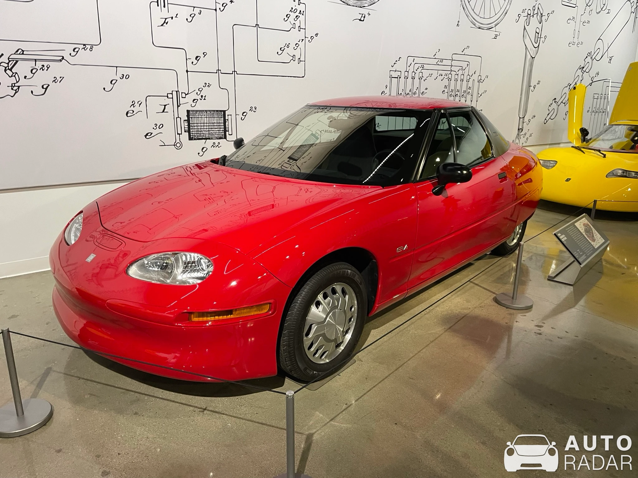 General Motors Motors EV1 spotted in Los Angeles