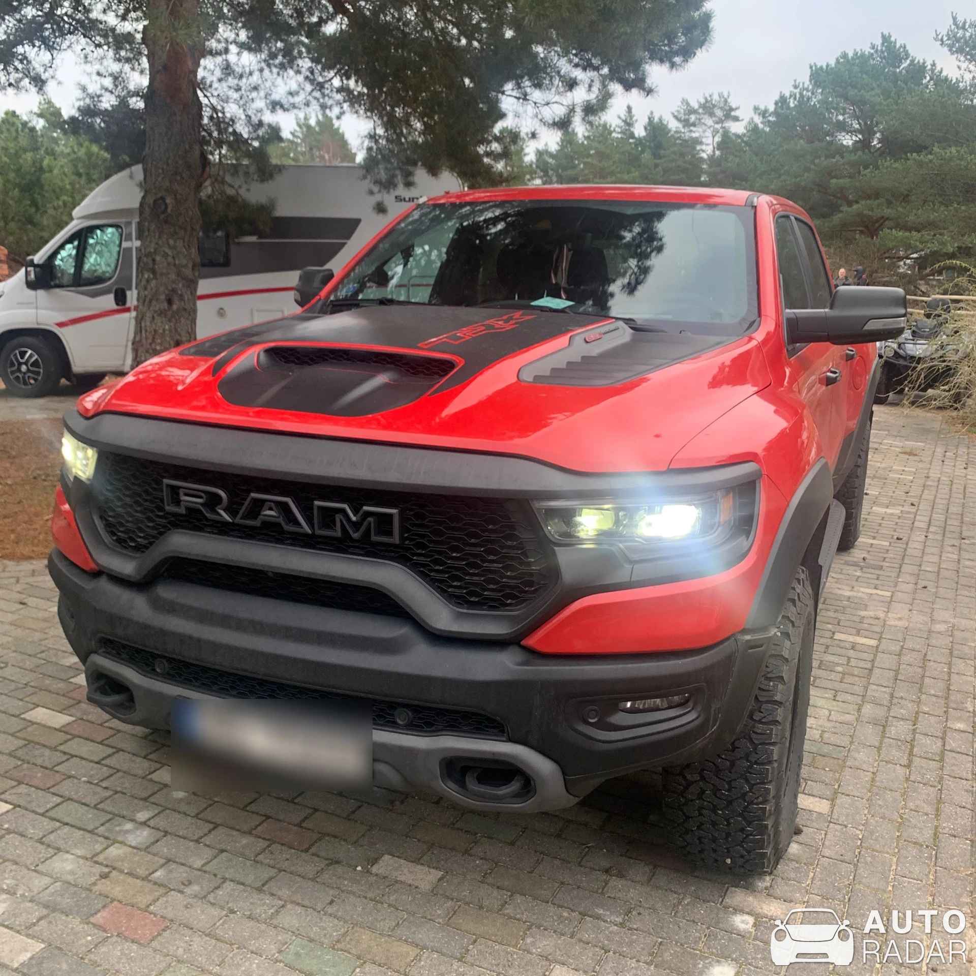 Dodge RAM TRX spotted in Melnsils, Latvia