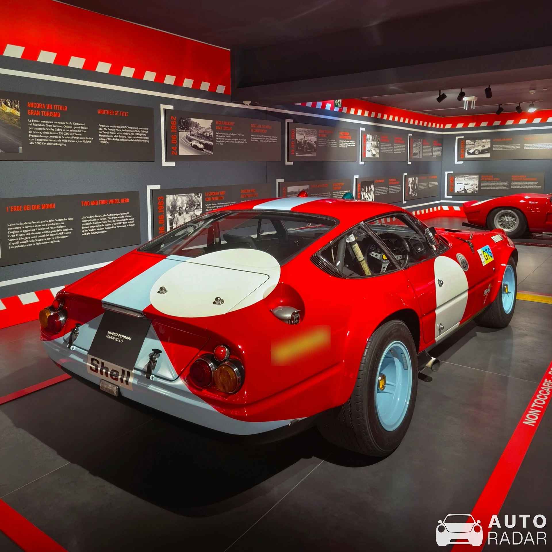 Ferrari 365 GTB/4 Daytona Competizione S1 spotted in Maranello, Italy