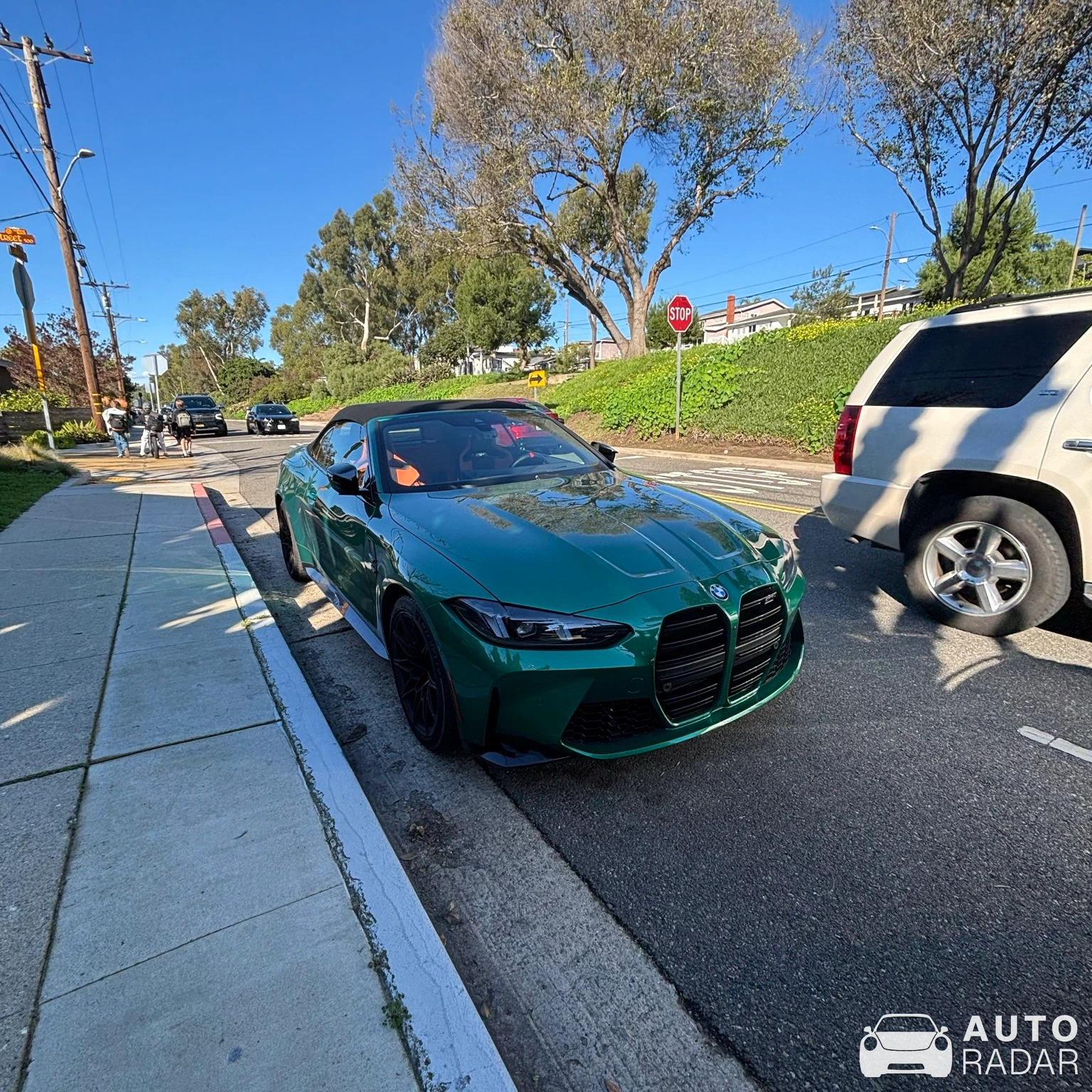 BMW M4 G83 Convertible Competition spotted in Hermosa Beach, United States