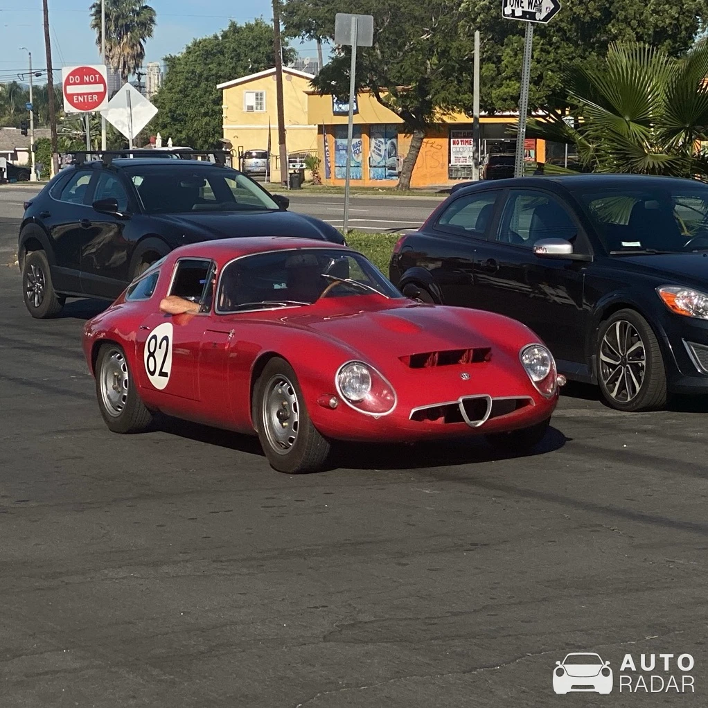 Alfa Romeo TZ1 spotted in Los Angeles