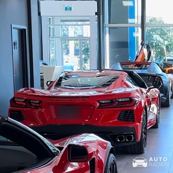 Chevrolet Corvette C8 spotted in Saint-Eustache, Canada