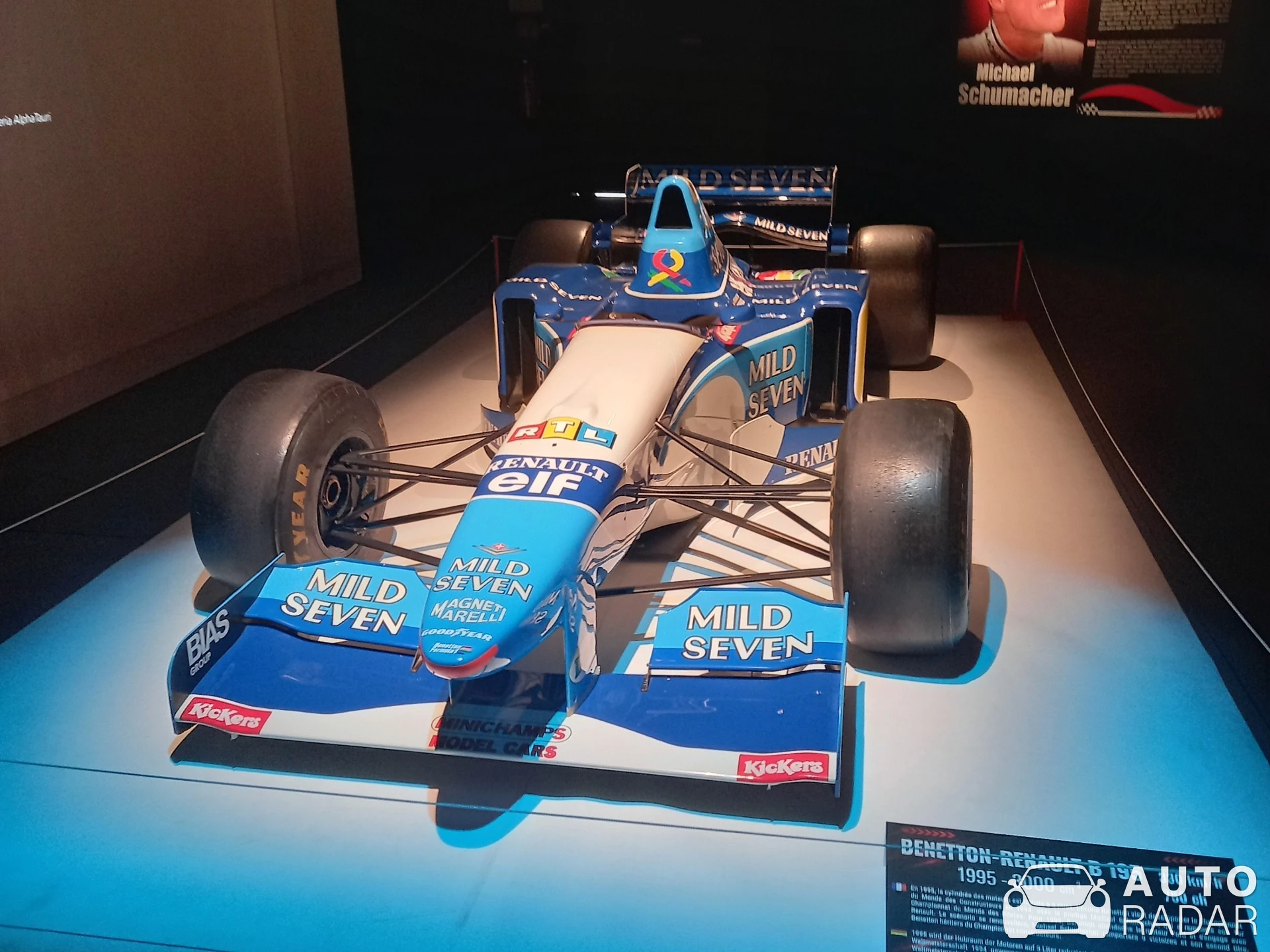 Benetton B195 spotted in Mulhouse