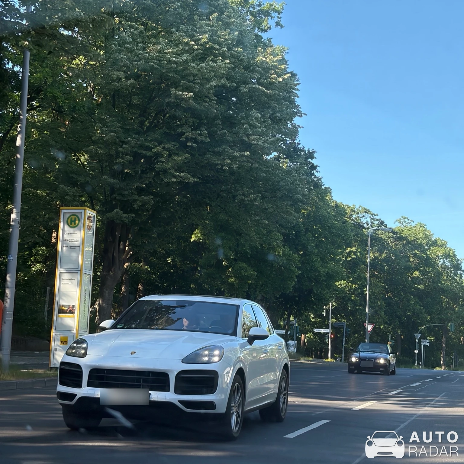 Porsche Cayenne spotted in Potsdam
