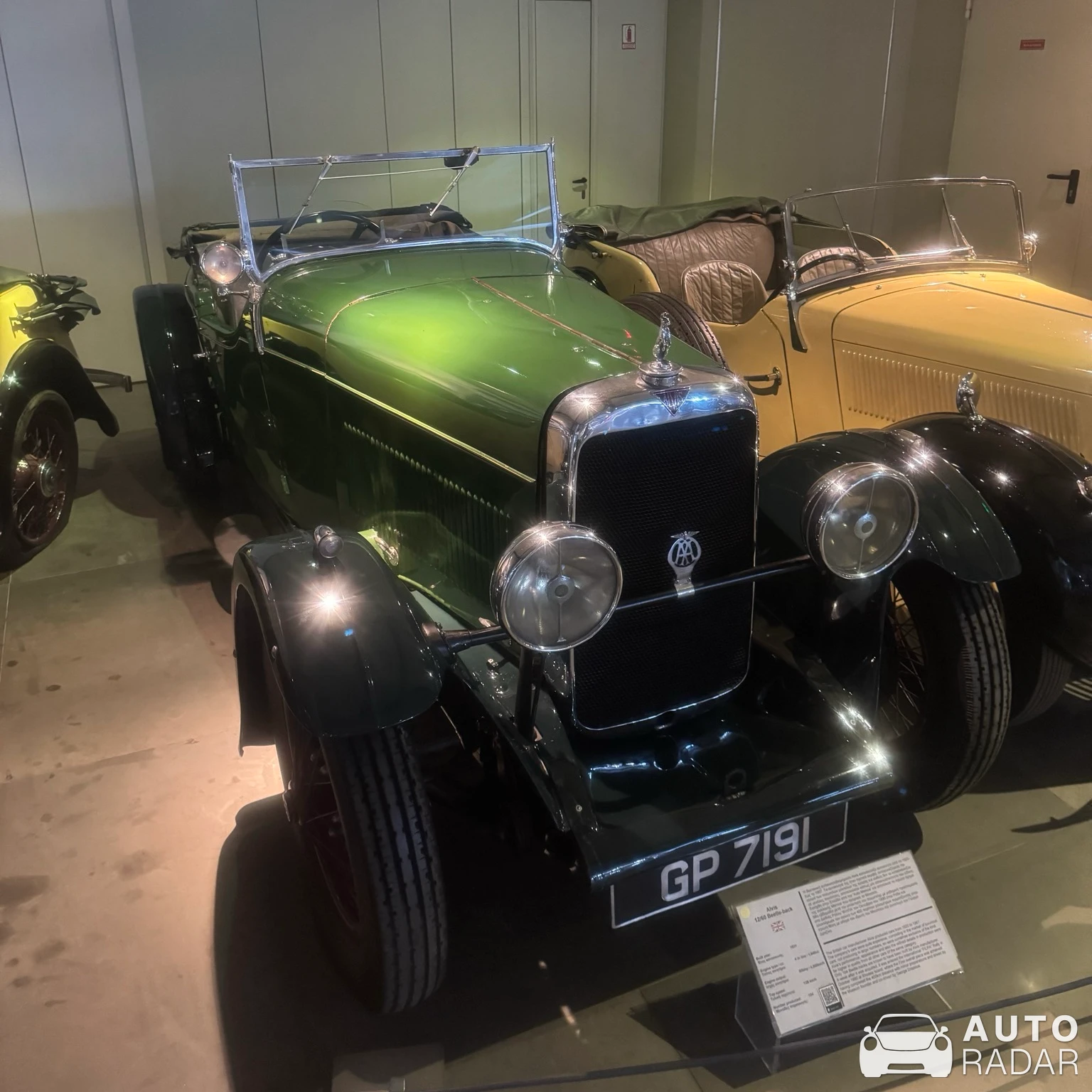 Alvis 12/60hp spotted in Athina